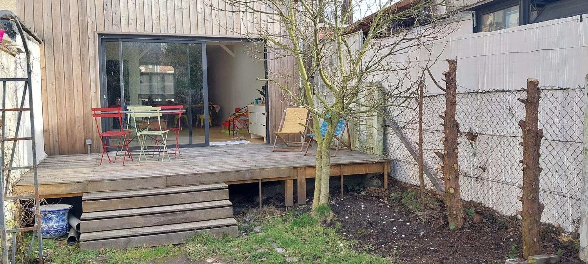 Maison Avec Jardin A Lille Bois Blancs Exterior foto